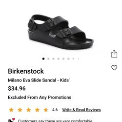 Birkenstock Milano Eva Slide Sandal - Kids' Size 32 / US 1-1.5 Youth