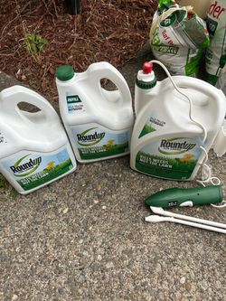 Round up for lawns
