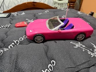 Barbie RC Pink Convertible Car with Remote