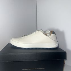 Brand New Olukai Wai’alae White/Navy blue  Size 10 Mens Golf Shoes
