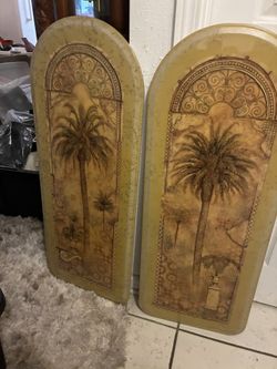 2 Palm Tree Hangings