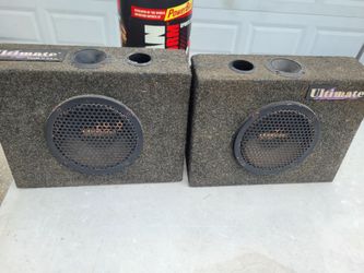 2 Ultimate 8" Subwoofers - $40 each or $60 for the pair FIRM