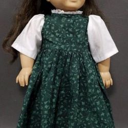 American Girl Pleasant Company Samantha Doll with Green Dress