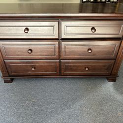 Wood Dresser In Espresso 