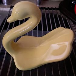 Mid Century Swan Towel Holder