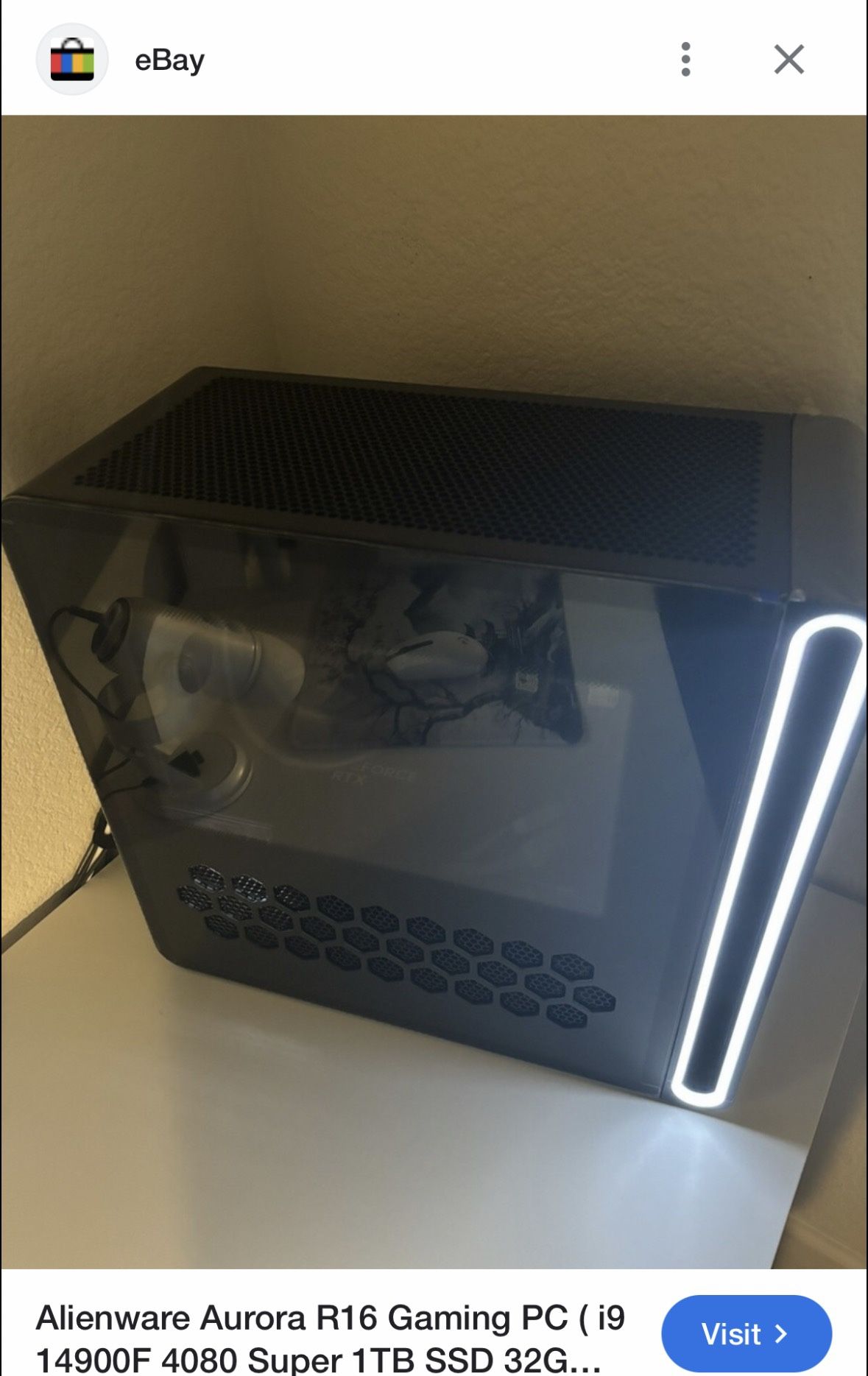 Brand New In Box Alienware Aurora R16 Gaming PC