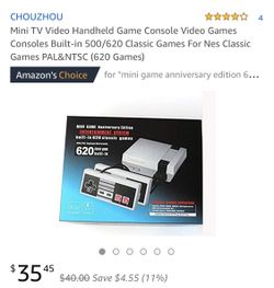 Nintendo Mini Game Anniversary Edition Entertainment System