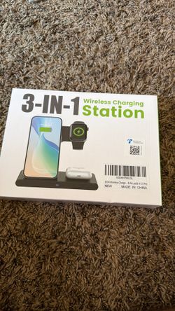 3-in-1 wireless charging station