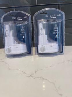 Interplak by Conair Compact Countertop Water Flosser (2-Pack)
