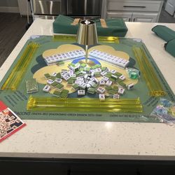 Brand New Luck of the Irish American Mahjong Set with Accessories