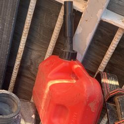 Beautiful Nice Red Gas Canister