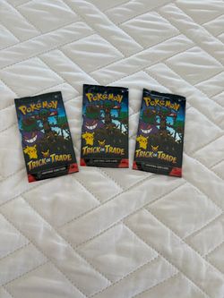 Pokémon Trick or Trade Booster Packs x3