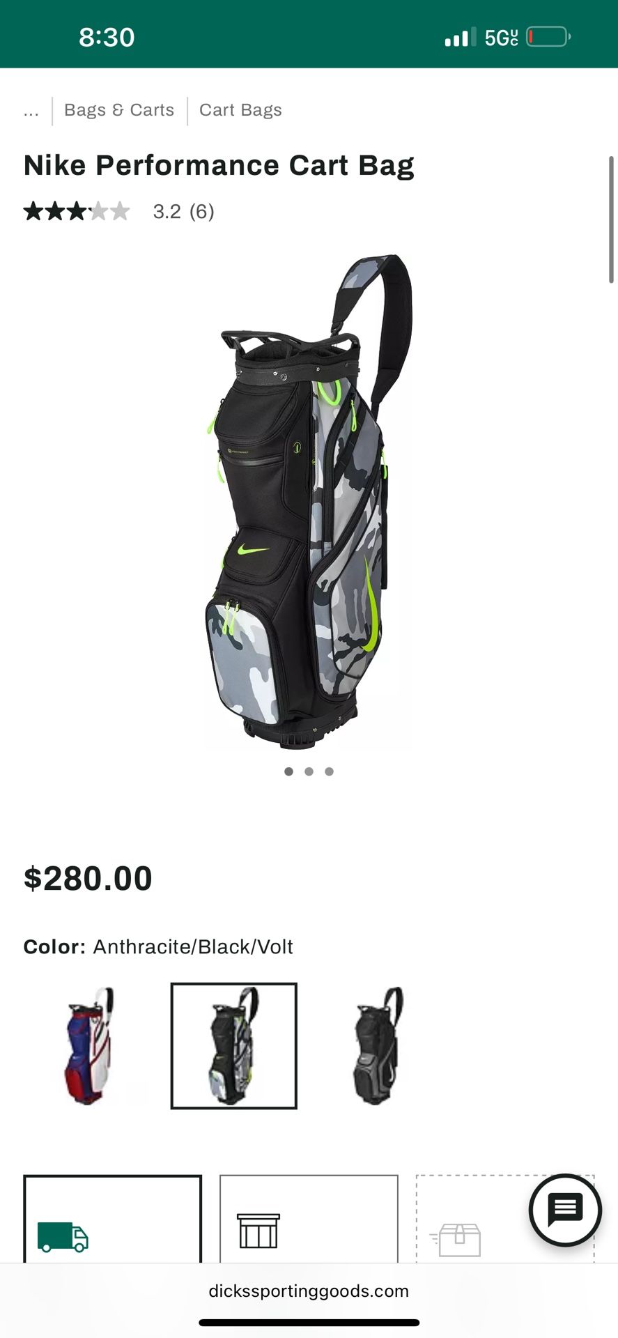 Nike Performance cart Bag