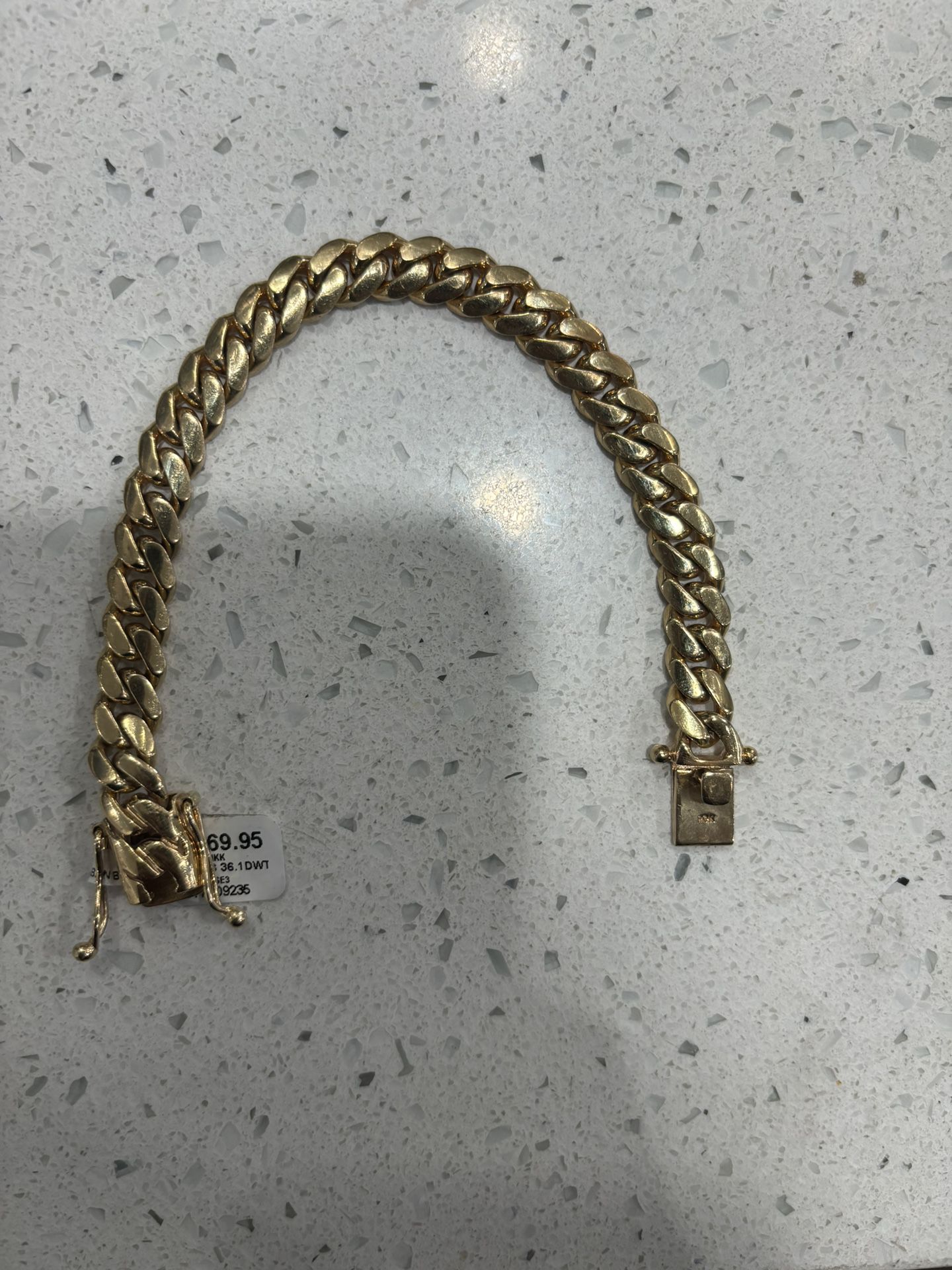 Cuban Link Bracelet 10k 