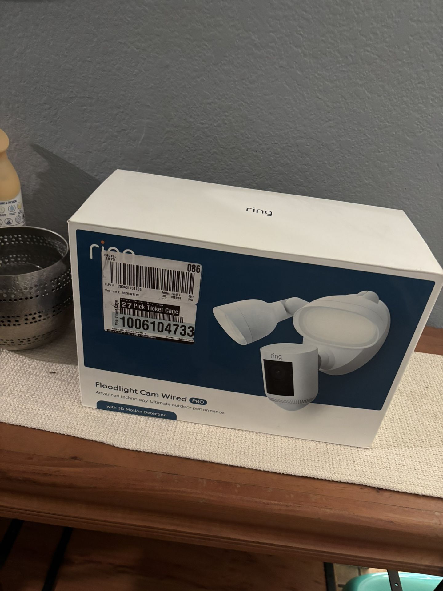 Ring Flood Light Camera