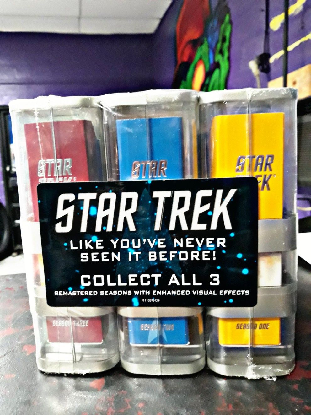 STAR TREK DVD SET REMASTERED SEASONS 1, 2, & 3 FACTORY SEALED