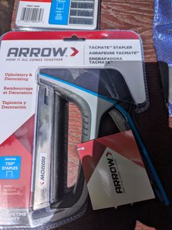 Arrow TacMate heavy duty staple gun + staple multipack.