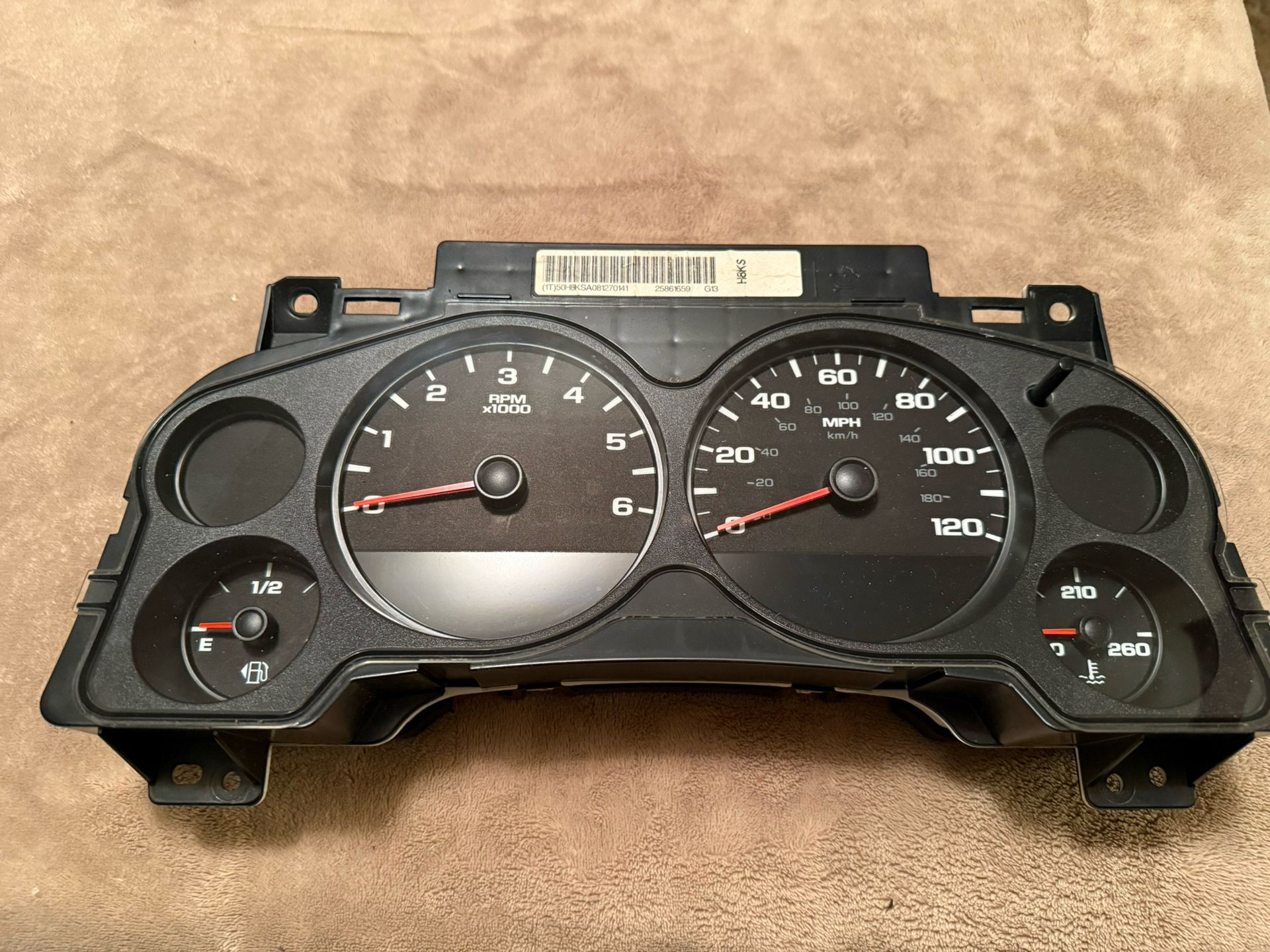 Speedometer Cluster For GMC