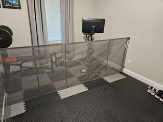 150" room dividing gate