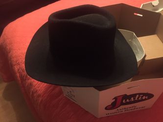 Justin western hat