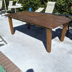 Wooden Pottery Barn Table