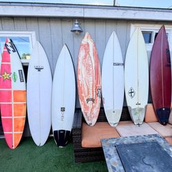 Hyuge Step Up Surfboard Sell-Athon (Channel Islands Pyzel Sharpeye Lost Xanadu Ghost Rusty Next Step 77 + Not Ci Pro Step Goldie)