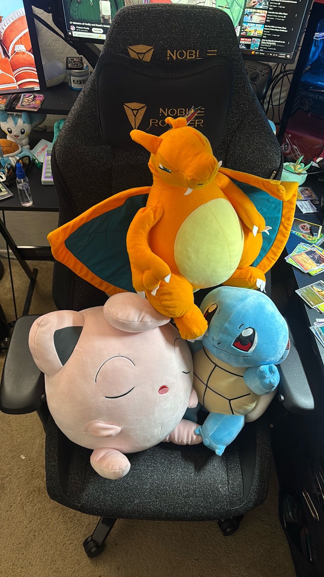 Pokemon plushies