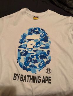 BAPE By Bathing Ape Blue Camo T-Shirt