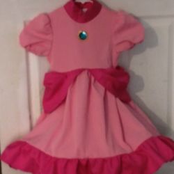 Girls Peach costume Small Medium And Large 