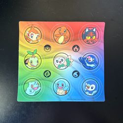 Pokemon First Partner Sticker Sheet