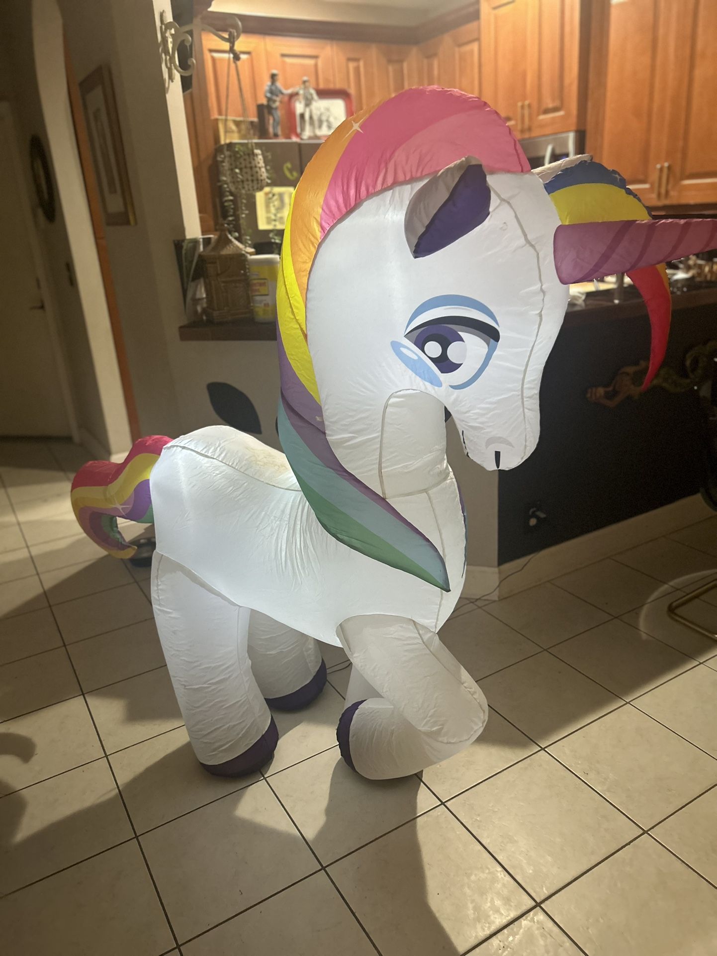 Inflatable Rainbow Unicorn
