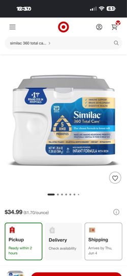 similac 360 total care formula