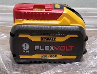 Dewalt Flexvolt 9.0ah Battery 20v/60v