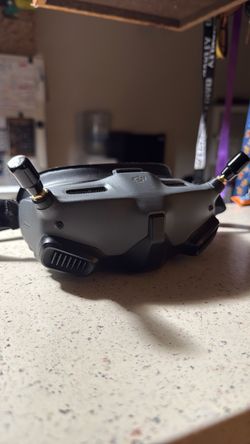 DJI integra goggles with antenna upgrade