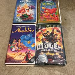 Walt Disney and G.I. Joe VHS