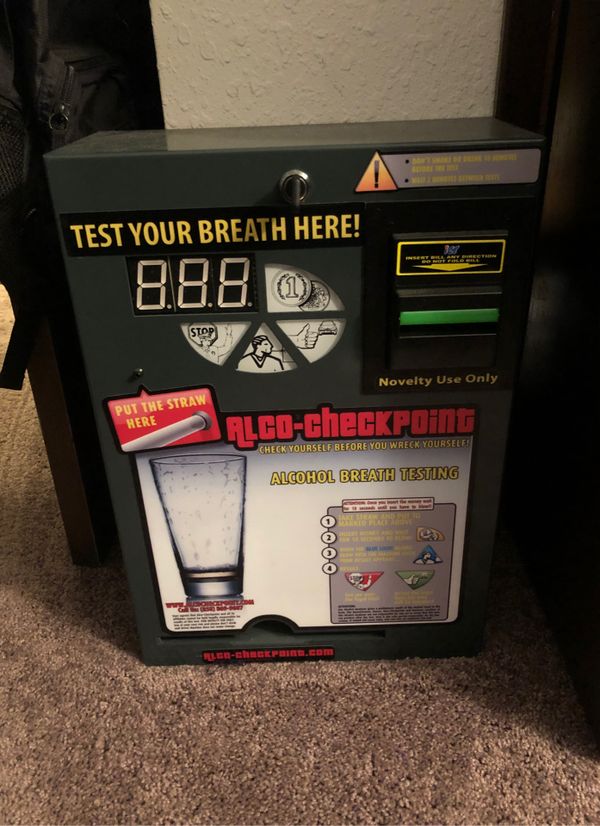 Man cave/business breathalyzer vending machine for Sale in Port Orchard