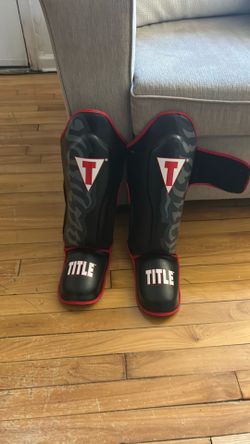 Title Muay Thai Shin Guards