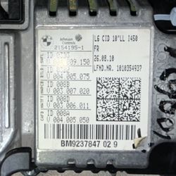 Bmw F01F027 Series 10.25 Inch CiC Dashboard Monitor Screen Lgoem