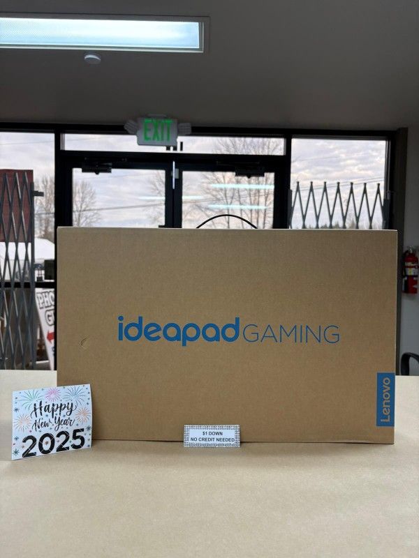 Lenovo Ideapad Gaming 3 Gaming Laptop New - Only $1 Today Pay The Rest Later!