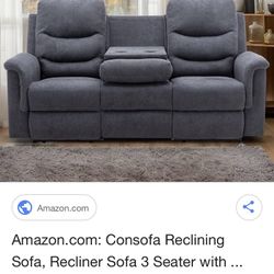3 Seater Recliner Sofa