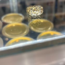 Gold Nugget Ring 