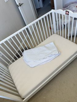 IKEA Crib And Mattress