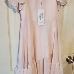 Jjshouse  Blushing Pink  👗 dress 
Size J12 ((NEW))
