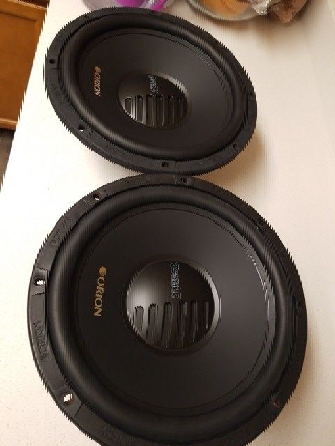 2 subwoofer Orion 12