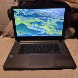 Chromebook Laptop 15.6 Inch Like New Grey/black