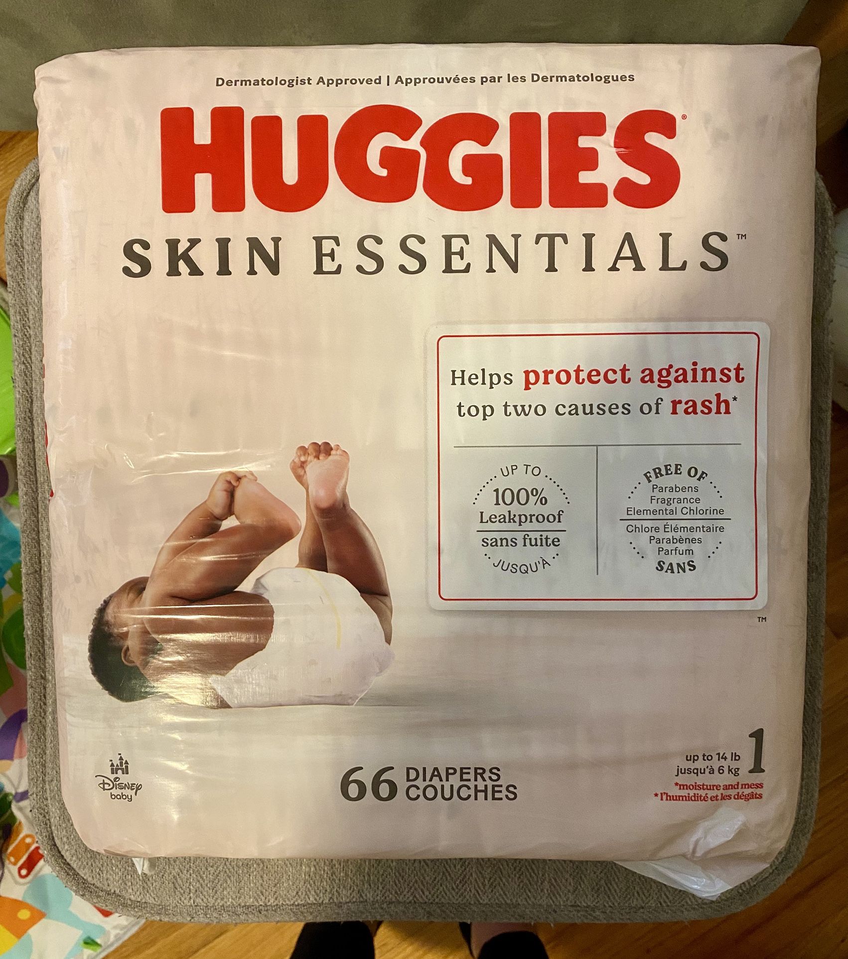 Huggies Skin Essentials Size 1 Diapers