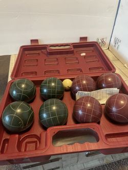 Spalding Bocce Ball Set in Hard Case