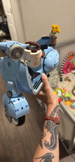 Built Vespa Lego