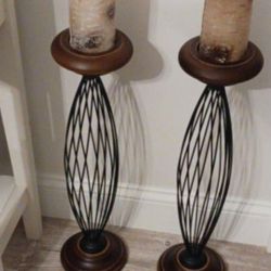Two Candle Holders 