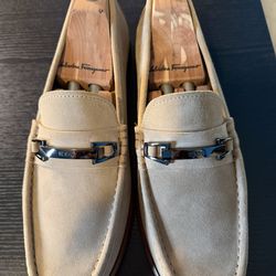 TOD’S Suede Monk Strap Loafers  Size 8